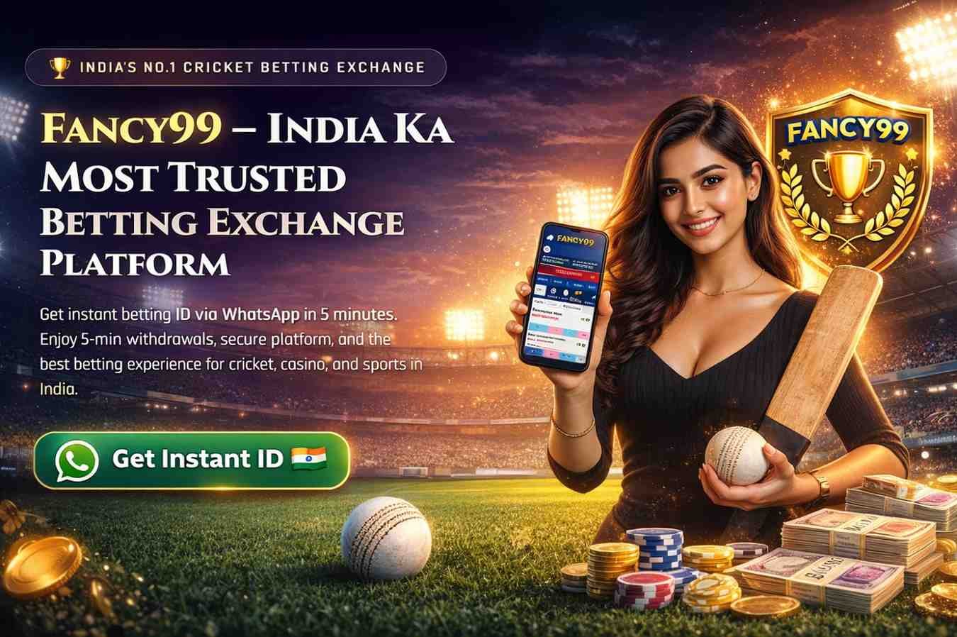 Fancy99 – Instant Betting ID on WhatsApp | Fast Withdrawals & Secure Platform