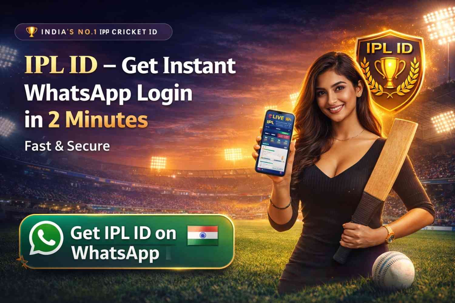 IPL ID – Get Instant WhatsApp Login in 2 Minutes | Fast & Secure